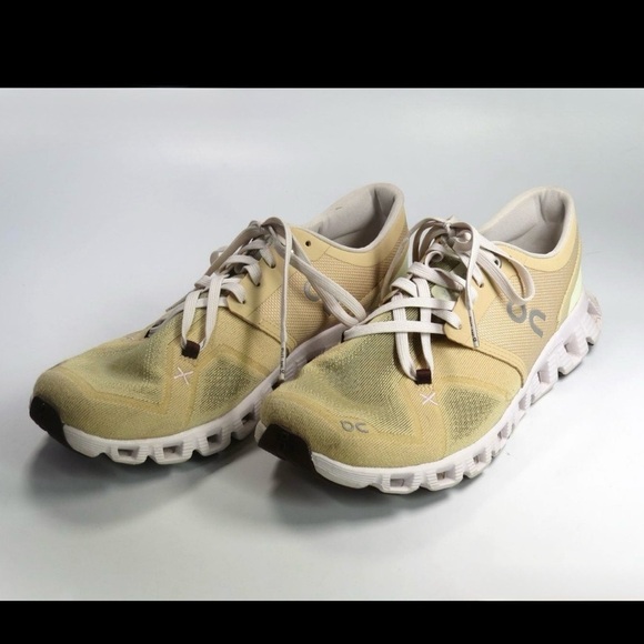 On Running Cloud X 3 Savannah/Frost Running Shoes 60.97789 Women’s Size 8.5 - Picture 10 of 16